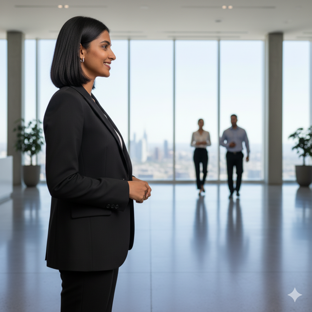 Black Formal Blazer Set - Image 2