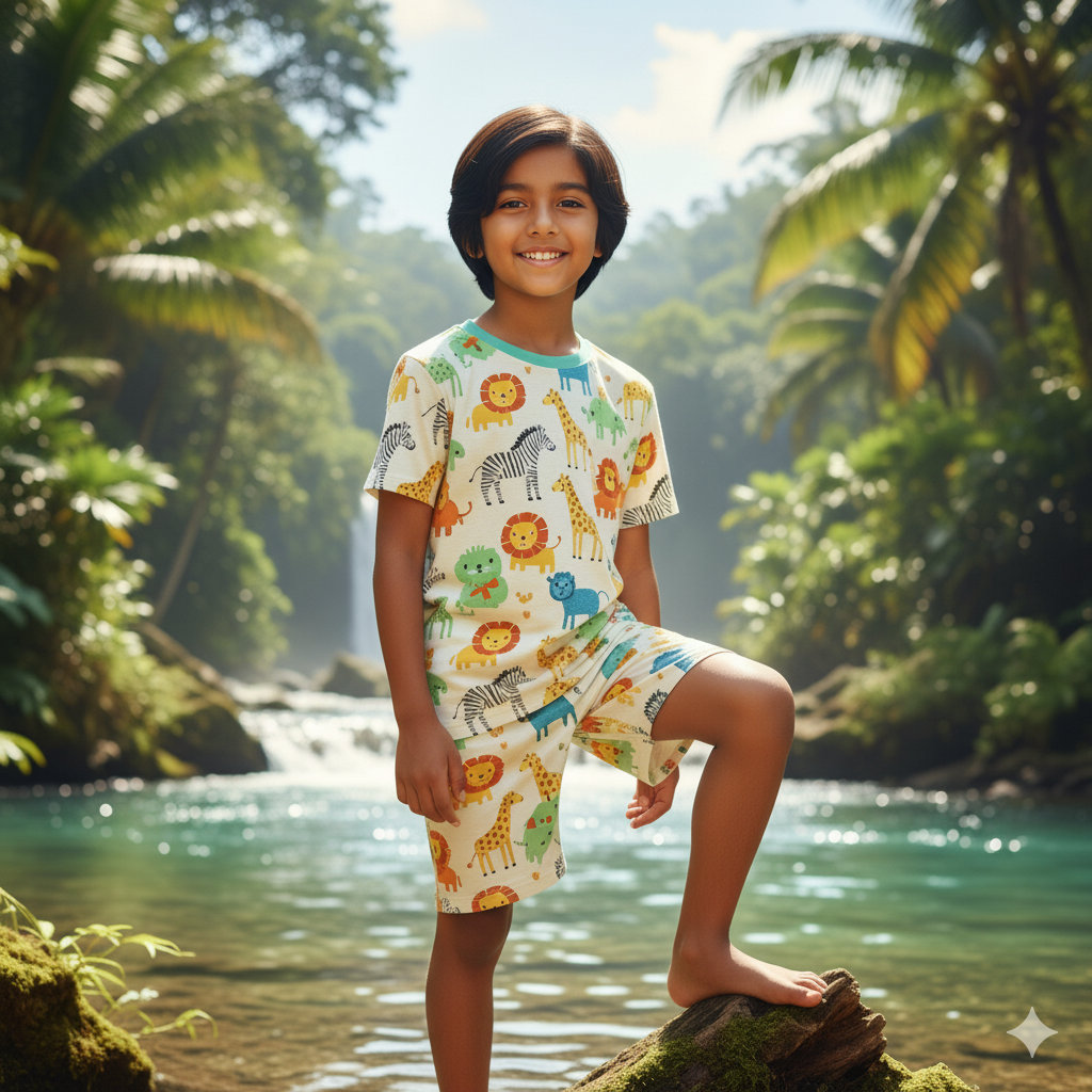 Boys' Animal Print Set - Image 5