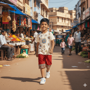 Boys' Ethnic Inspired Set