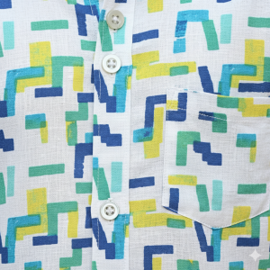 Boys' Geometric Print Shirt