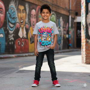 Boys' Graffiti Art T-Shirt (11-12 Years)