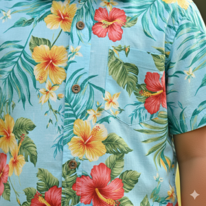 Boys' Hawaiian Print Shirt