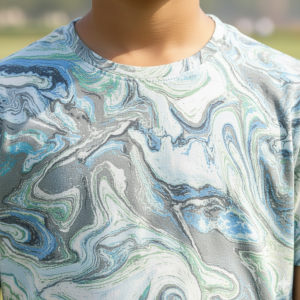 Boys' Marble Texture T-Shirt