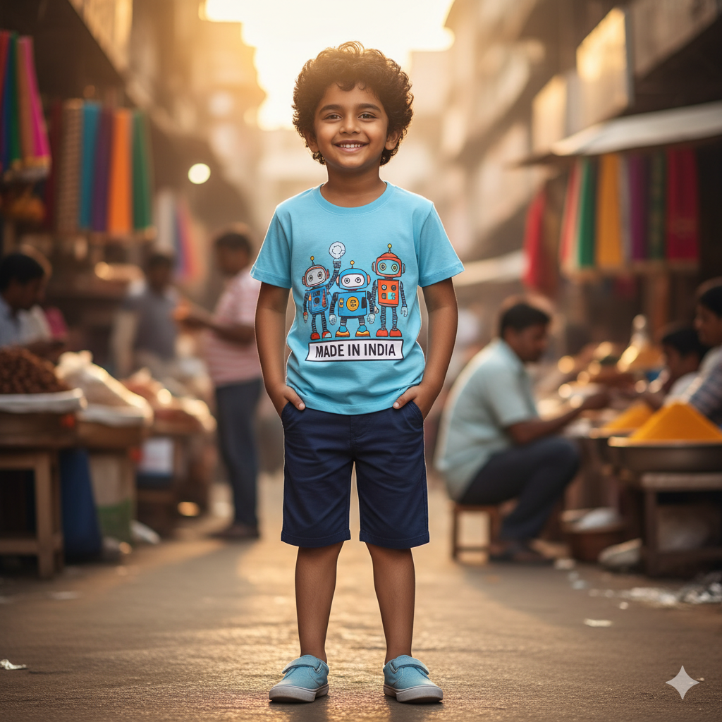 Boys' Robot Print T-Shirt - Image 4