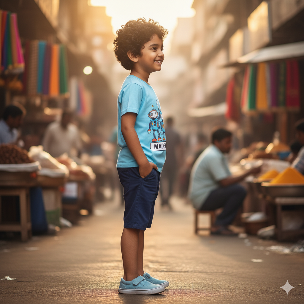 Boys' Robot Print T-Shirt - Image 3