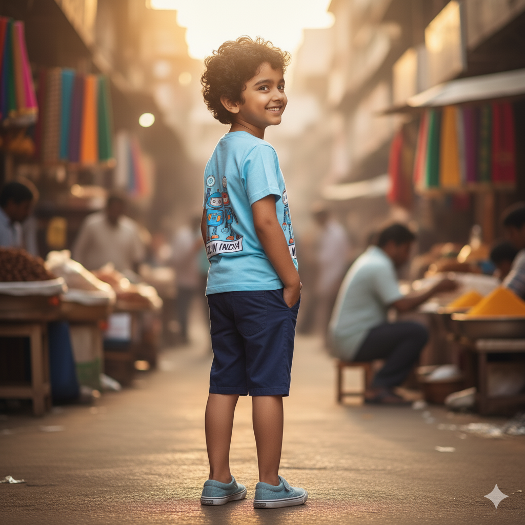 Boys' Robot Print T-Shirt - Image 2