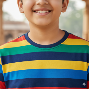 Boys' Striped Combo Set