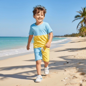 Boys' Two-Tone Combo Set