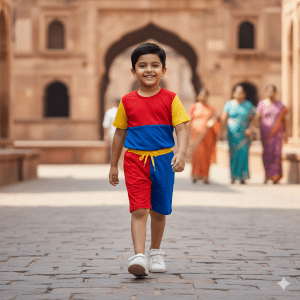 Boys' Color Block Set