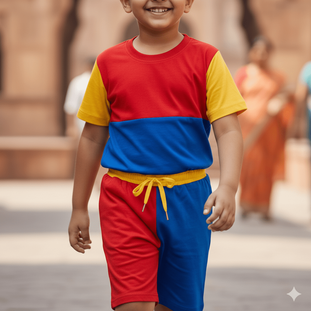 Boys' Color Block Set - Image 2