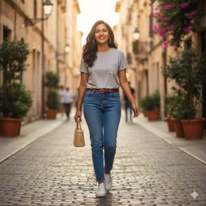 Gray Pocket Chest Tee