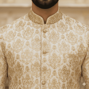 Men's Brocade Pattern Kurta
