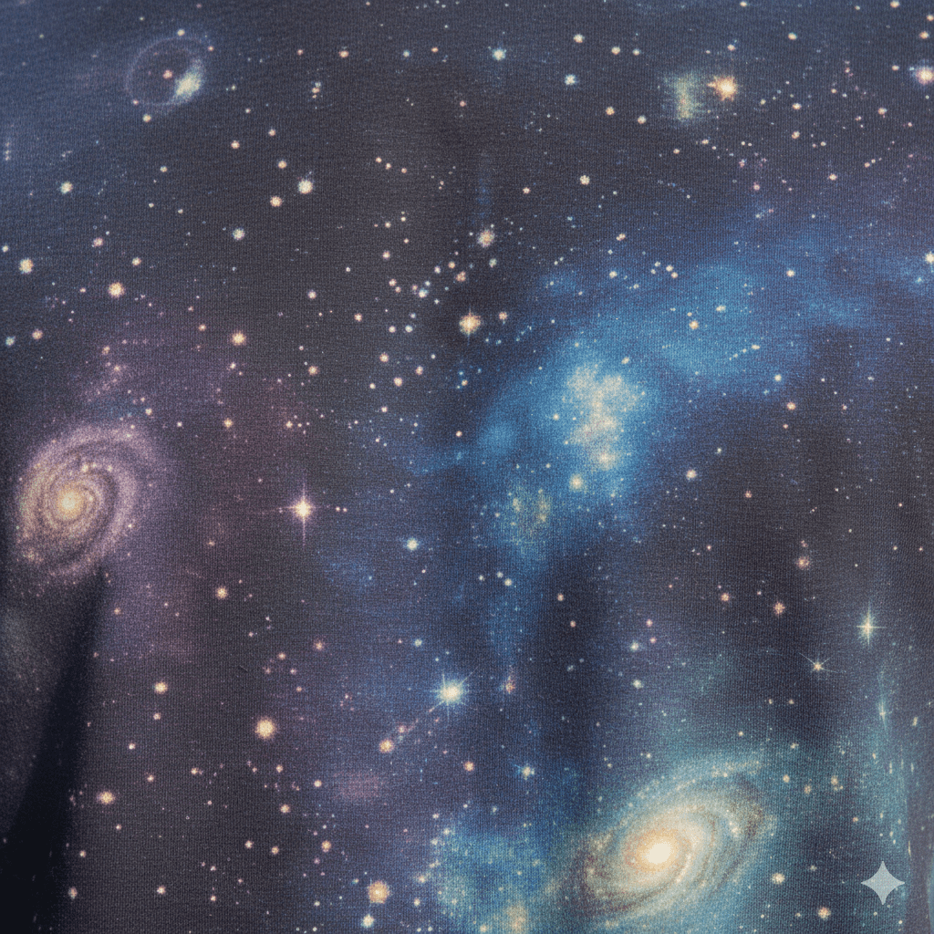 Men's Cosmic Galaxy T-Shirt - Image 3