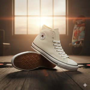 Men's High-Top Canvas Sneakers