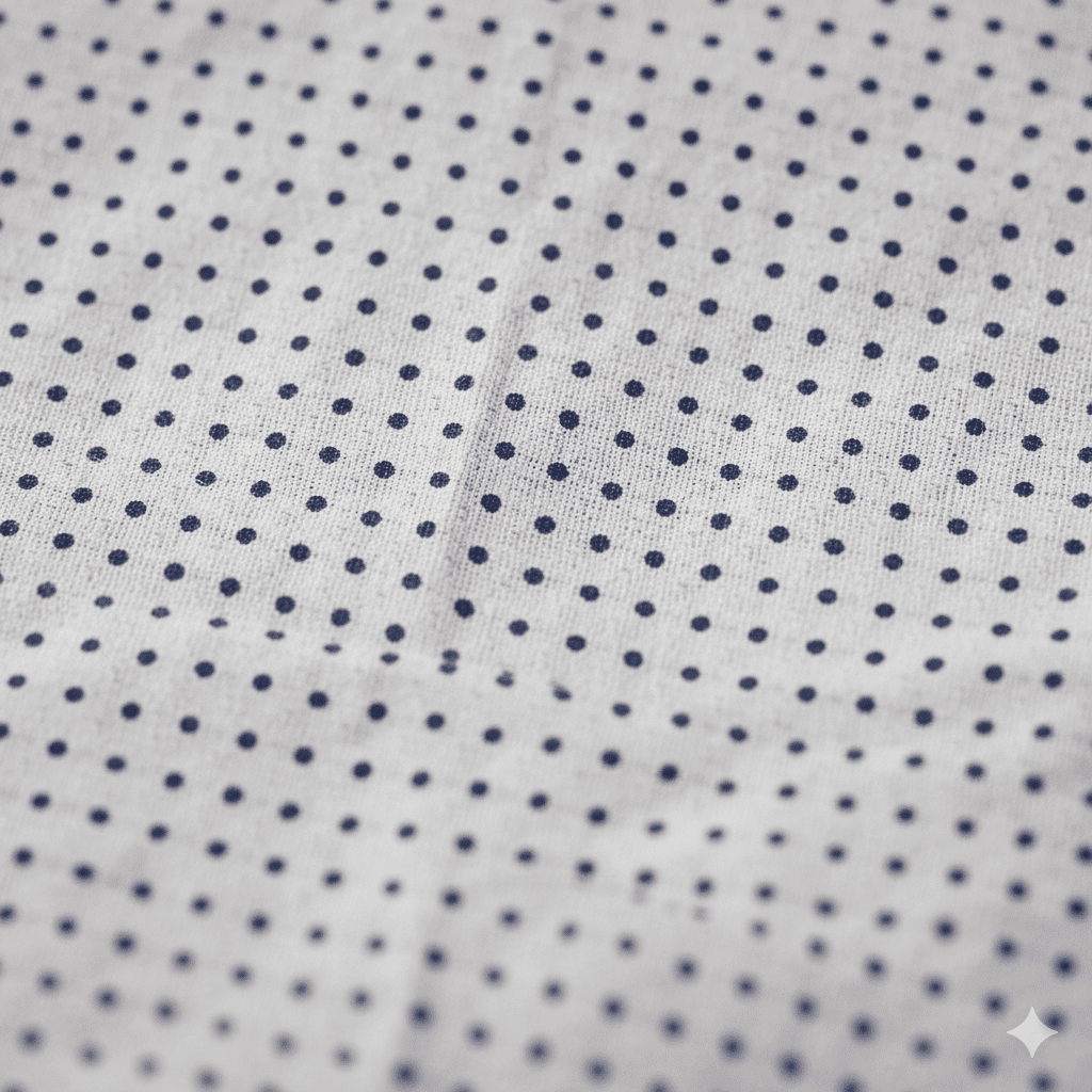 Men's Micro-Dot Pattern Shirt - Image 4