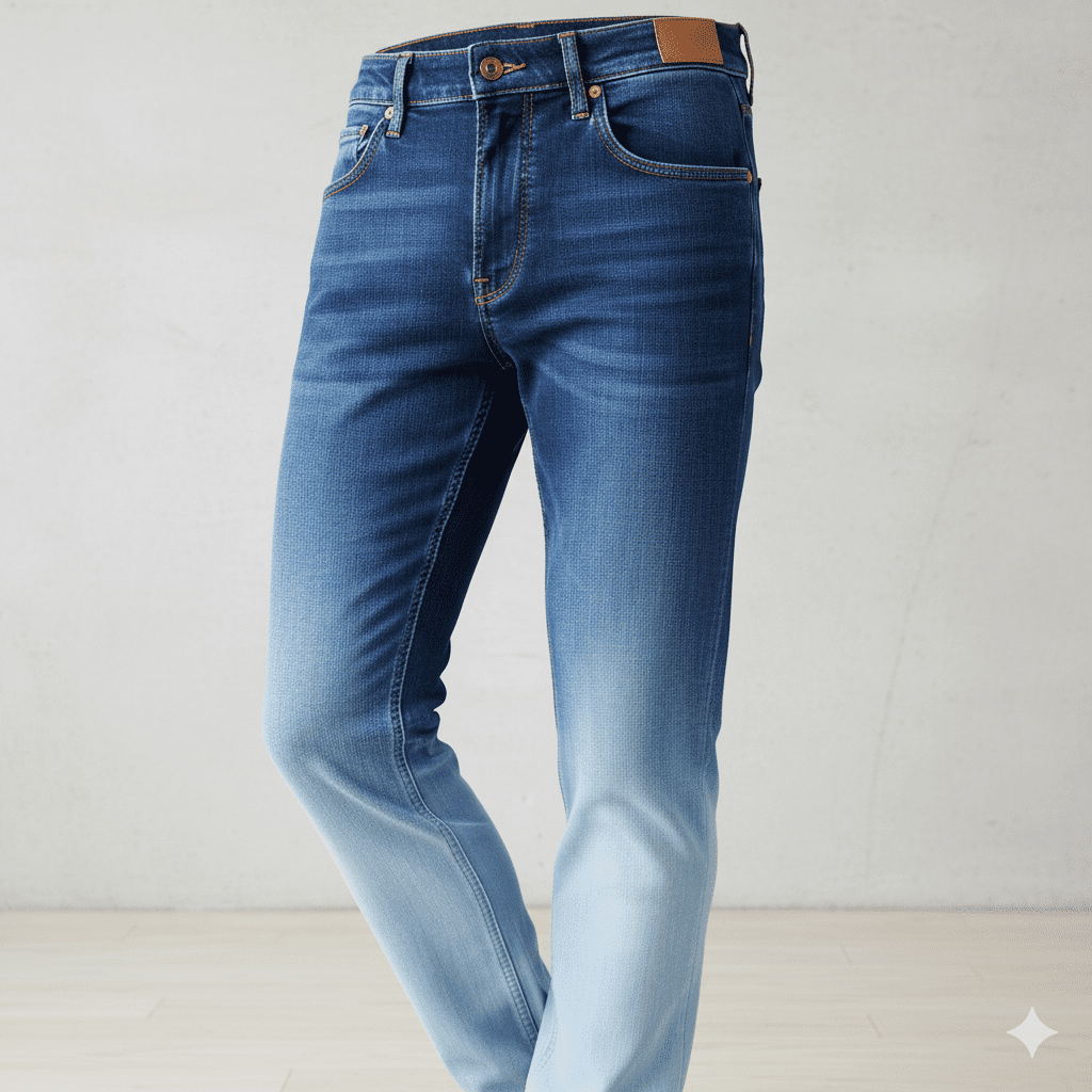 Men's Ombré Gradient Jeans