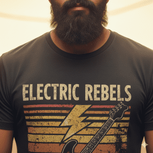 Men's Retro Band Graphic T-Shirt