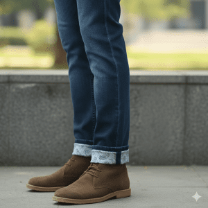 Men's Reversible Cuff Jeans