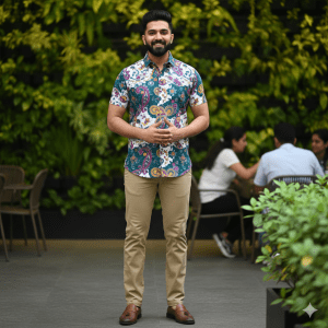 Men's Reversible Print Shirt