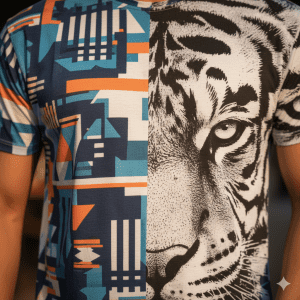 Men's Reversible Print T-Shirt