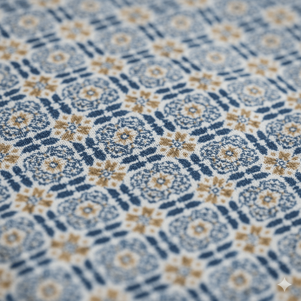 Men's Tile Print Shirt - Image 4