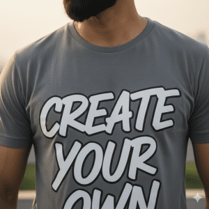 Men's Typography Slogan T-Shirt