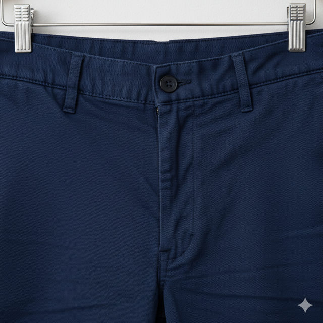 Navy Bermuda Shorts - Image 2