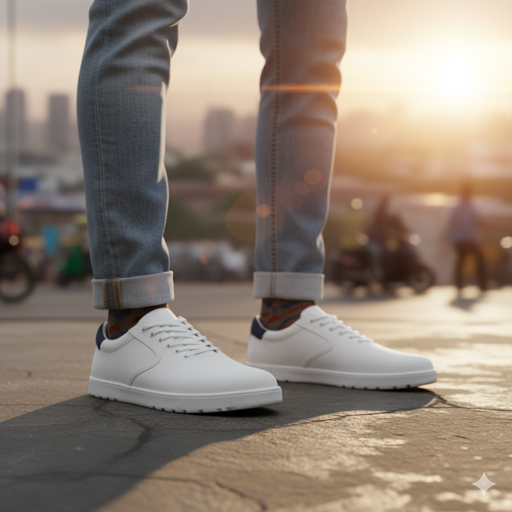 Men's Lace-Up Sneakers - Image 2