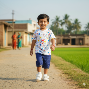 Boys' Splatter Design Set