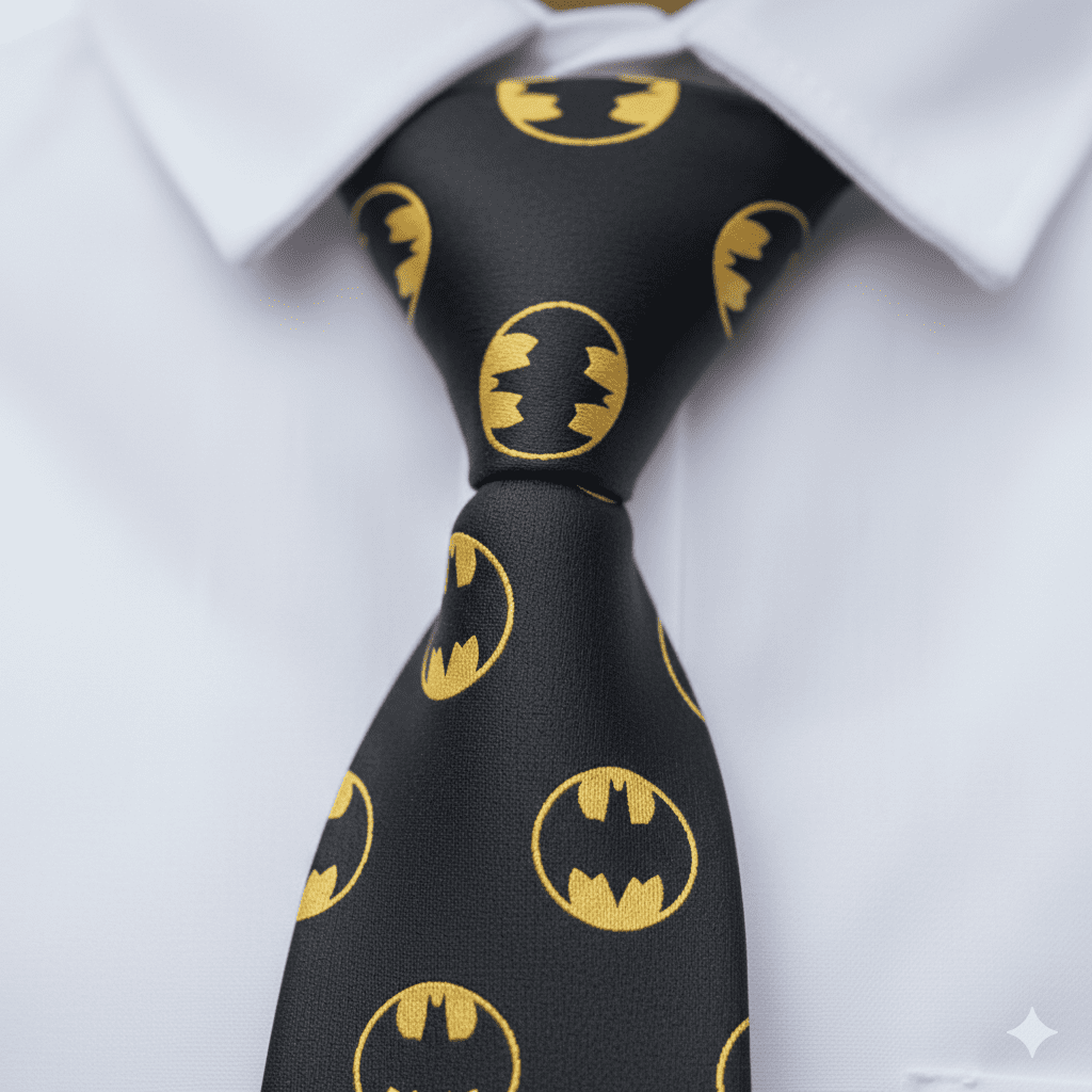 Boys' Printed Tie Batman - Image 2