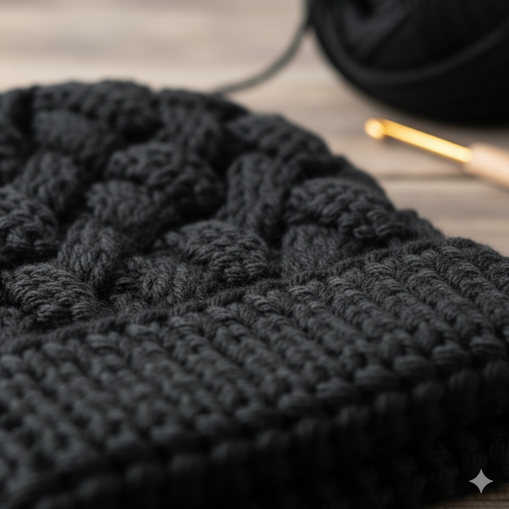 Unisex Beanie in black - Image 2