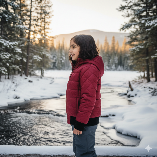 Quilted Polyester Bomber Jacket - Image 2