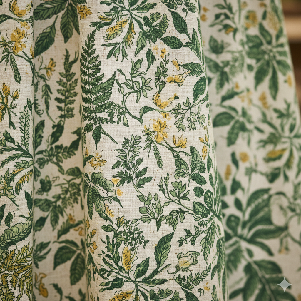 Women's Botanical Print Shift Dress - Image 4
