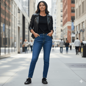 Women's Neon Thread Jeans