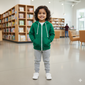 Cotton Fleece Pullover Hoodie